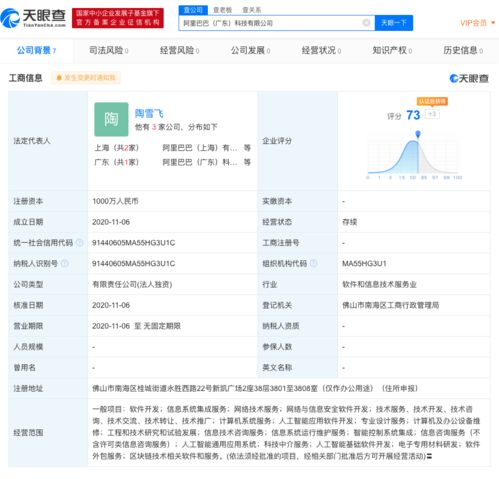 阿里巴巴在廣東成立新公司，積極布局區(qū)塊鏈技術(shù)領(lǐng)域